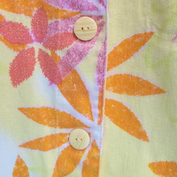 Coldwater Creek Women's Spring/Summer/Fall Floral Jacket/Blazer Size M - Picture 4 of 9